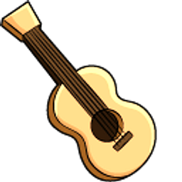 Club Penguin Franky and Guitar Brown Arrow Cursor