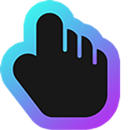 Cold Gradient Hand Cursor