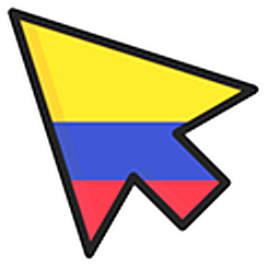 Colombia Flag Arrow Cursor
