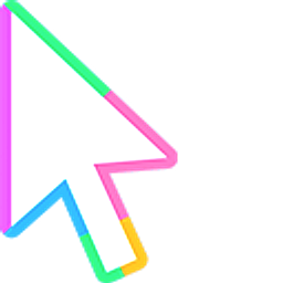 Color Stroke Arrow Cursor