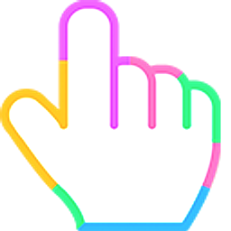 Color Stroke Hand Cursor