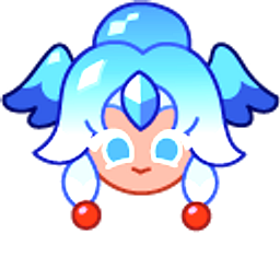 Cookie Run Blue Slushy Cookie and Icy Birdie Hand Cursor
