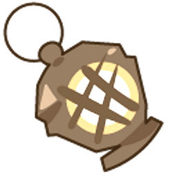 Cookie Run Candy Diver Cookie and Light Brown Arrow Cursor