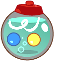 Cookie Run Candy Diver Cookie and Light Green Hand Cursor