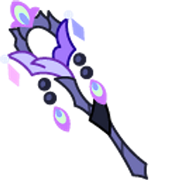 Cookie Run Crowberry Cookie Purple Arrow Cursor