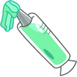 Cookie Run Dr. Wasabi Cookie and Wasabi Syrup Green Arrow Cursor