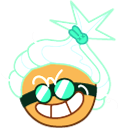 Cookie Run Dr. Wasabi Cookie and Wasabi Syrup Green Hand Cursor