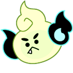 Cookie Run Gim Cookie and Goblin Wisp Green Arrow Cursor
