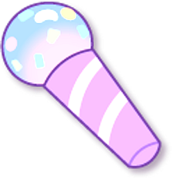Cookie Run Popping Candy Cookie Purple Arrow Cursor