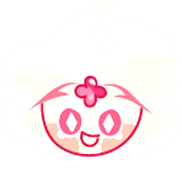 Cookie Run Snapdragon Cookie and Butterfly Pink Hand Cursor