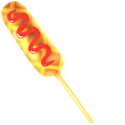 Corn Dog Brown Yellow Arrow Cursor