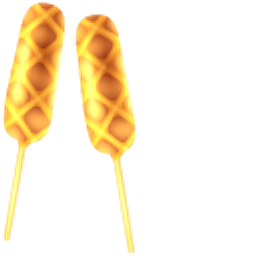 Corn Dog Brown Yellow Hand Cursor