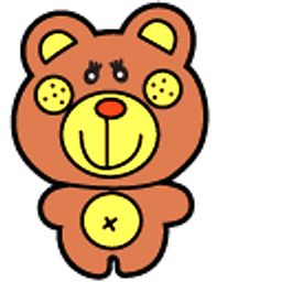 Coro Chan Brown Bear Hand Cursor
