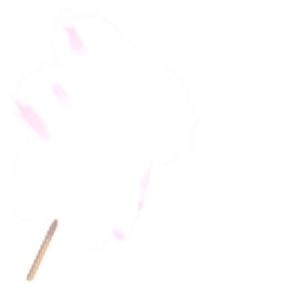 Cotton Candy Pink Hand Cursor
