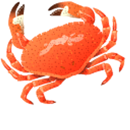 Crab Red Arrow Cursor