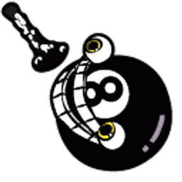 Cuphead Mangosteen Black Arrow Cursor