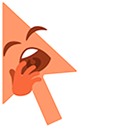 Cursoji - Yawn Arrow Cursor