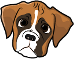 Cute Boxer Puppy Arrow Cursor