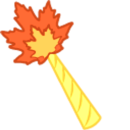 Cute Duck Unicorn Autumn Bouquet Orange Arrow Cursor