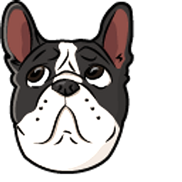 Cute French Bulldog Arrow Cursor