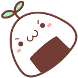 Cute Onigiri Brown Arrow Cursor