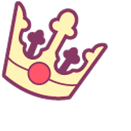 Cute Owl House King and Crown yellow Arrow Cursor