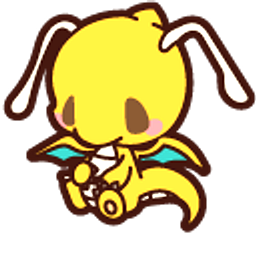 Cute Pokemon Dragonite Orange Hand Cursor