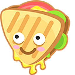 Cute Sandwich Arrow Cursor