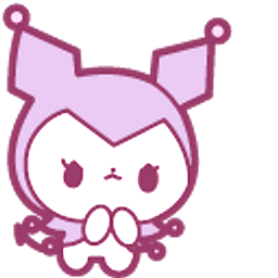 Cute Sanrio Kuromi and My Melody Purple Arrow Cursor