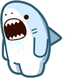 Cute Shark and Lollipop Hand Cursor