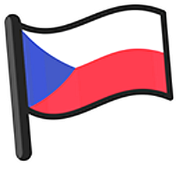 Czech Republic Flag pointer