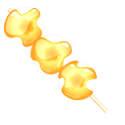 Dango Orange Arrow Cursor
