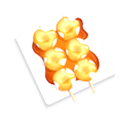 Dango Orange Hand Cursor