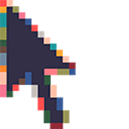Deep Autumn Pixel Arrow Cursor
