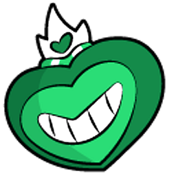 Deltarune Hathy and Scepter Green Hand Cursor