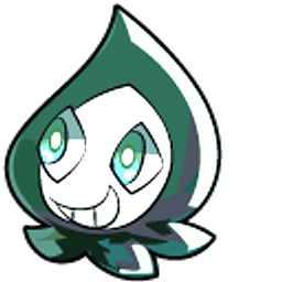 Deltarune Rudinn and Dagger Green Hand Cursor