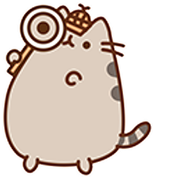 Detective Pusheen Hand Cursor