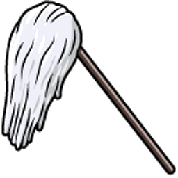 Disenchantment Miri and Broom Mop Grey Arrow Cursor