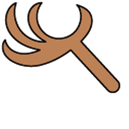 Dog Man Barky McTreeface Brown Arrow Cursor