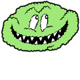Dog Man Barky McTreeface Green Hand Cursor