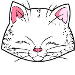 Dragon Ball Karin and Staff White Cat Hand Cursor