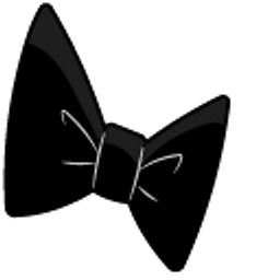 DuckTales Steelbeak Black Bow Tie Arrow Cursor