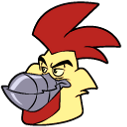 DuckTales Steelbeak Red Chicken Gray Hand Cursor