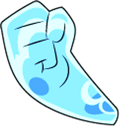 DuckTales The Liquidator Blue Arrow Cursor