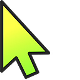 Early Spring Gradient Arrow Cursor