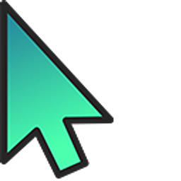 Emerald Gradient Arrow Cursor