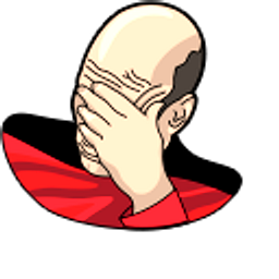 Facepalm Hand Cursor