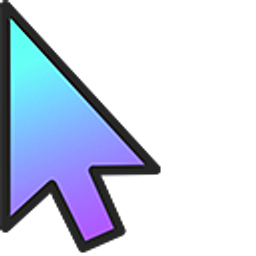 Fairy Lagoon Gradient Arrow Cursor