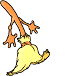 Fantasia Magic Brooms Brown Arrow Cursor