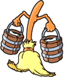 Fantasia Magic Brooms Brown Hand Cursor